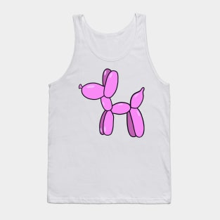 Pink Balloon Dog Tank Top